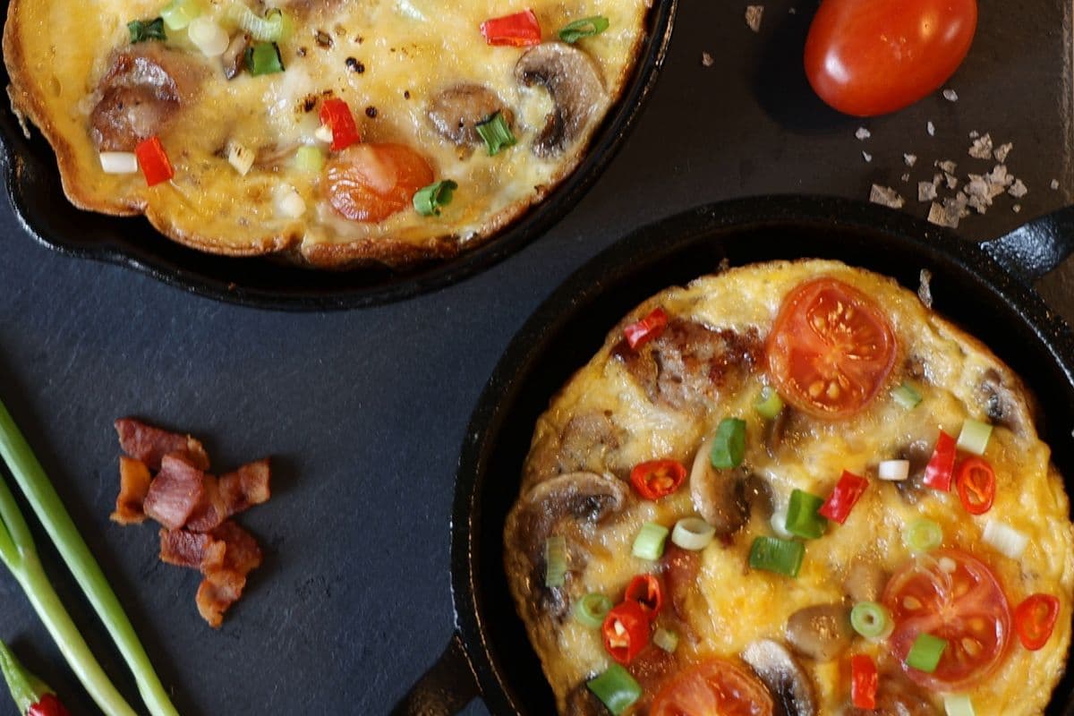 Frittata de Vegetais