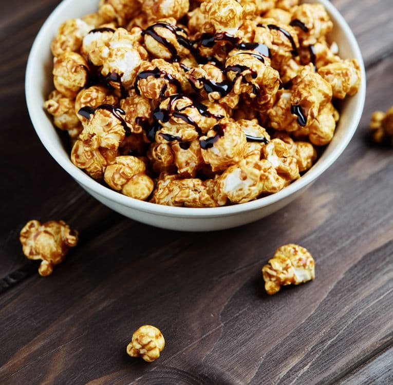 Pipoca de Chocolate Crocante