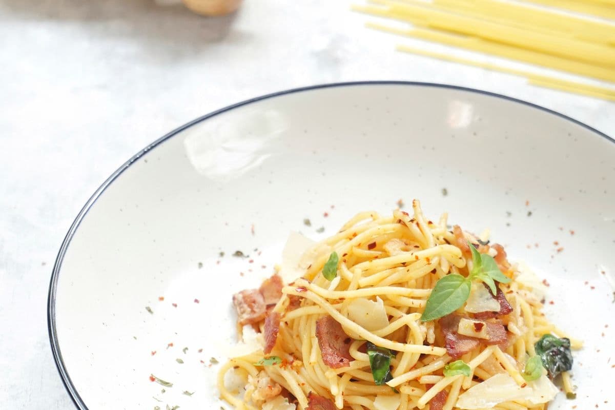 Pasta à Carbonara Autêntica